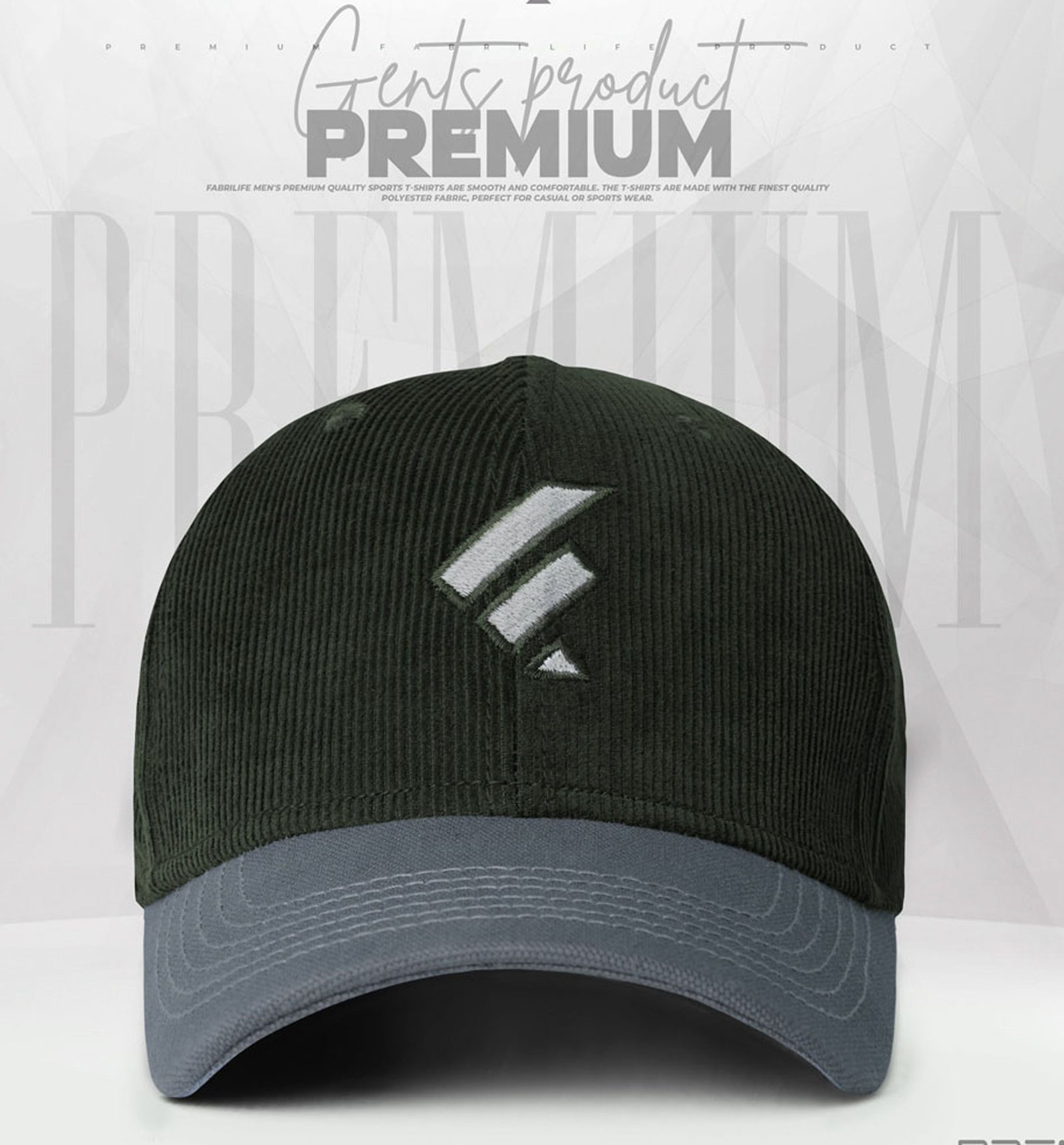 Fabrilife Premium Cap - Crest